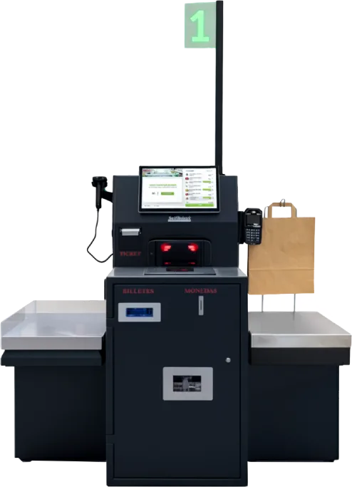 Caja de autocobro SelfQuiosk