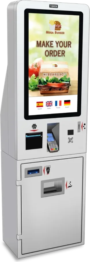 Kiosco T-Quiosk TQ-240 con efectivo